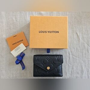 Louis Vuitton Black Victorine Wallet